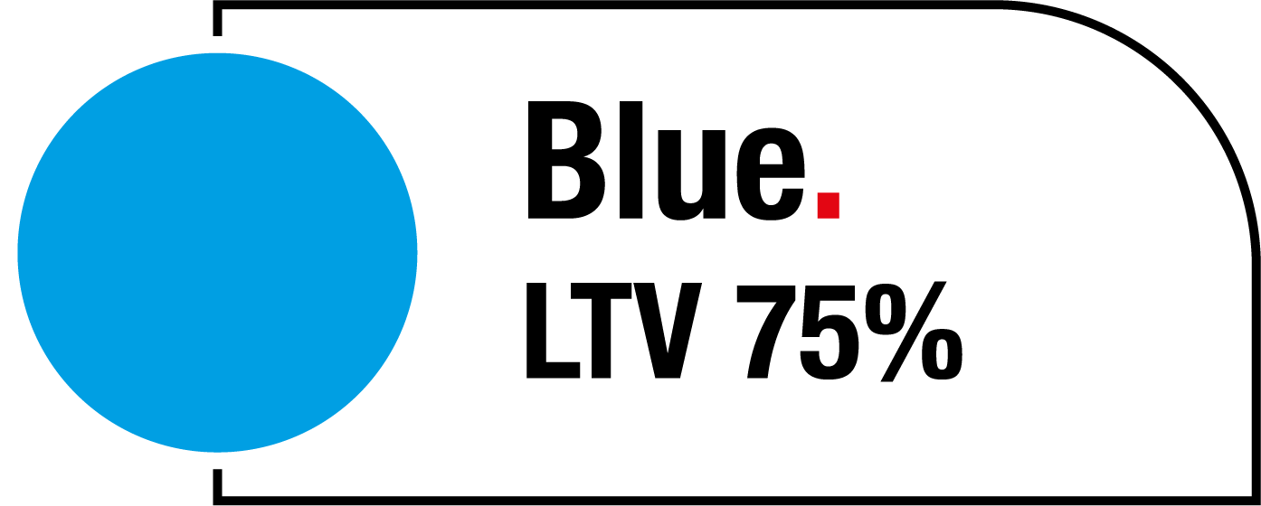 Blue Tint LTV 75%