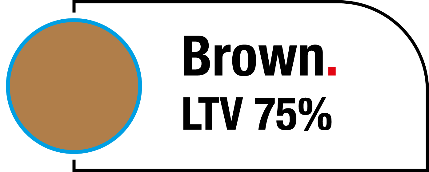 Brown Tint LTV 75%