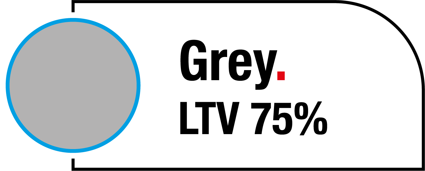 Grey Tint LTV 75%